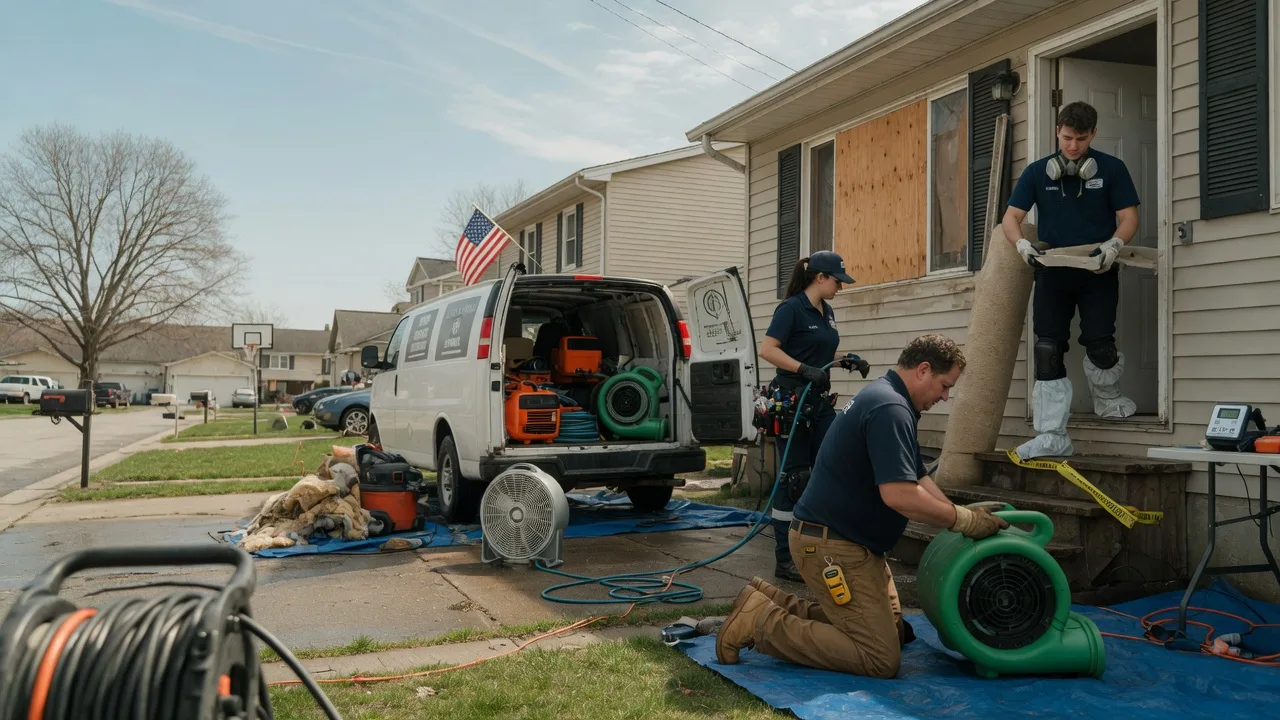 Water Damage Restoration in Jefferson, WI near me